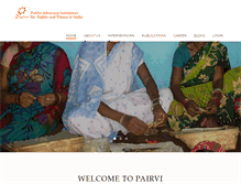 Tablet Screenshot of pairvi.org